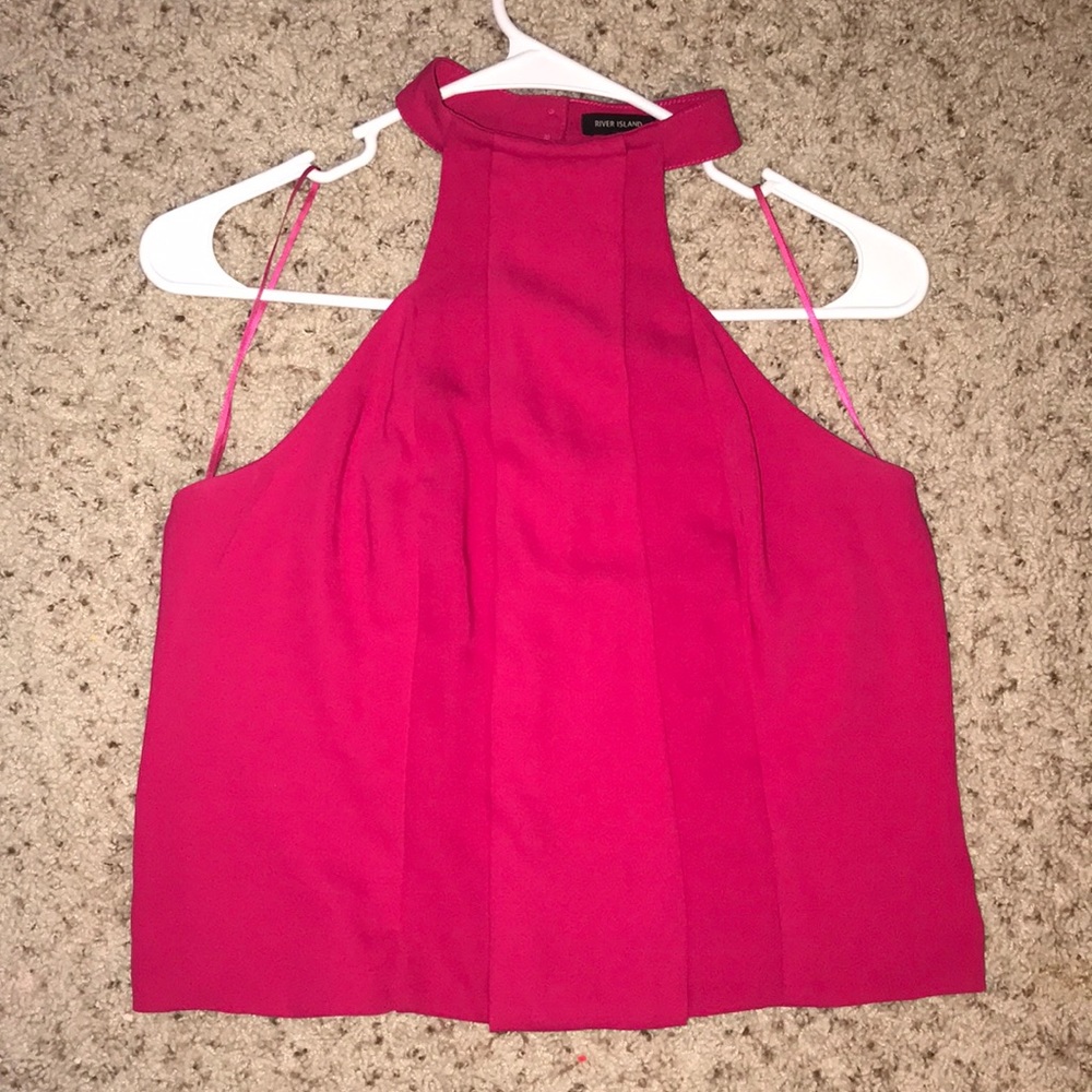 3 for 20$💥 River island Pink crop top